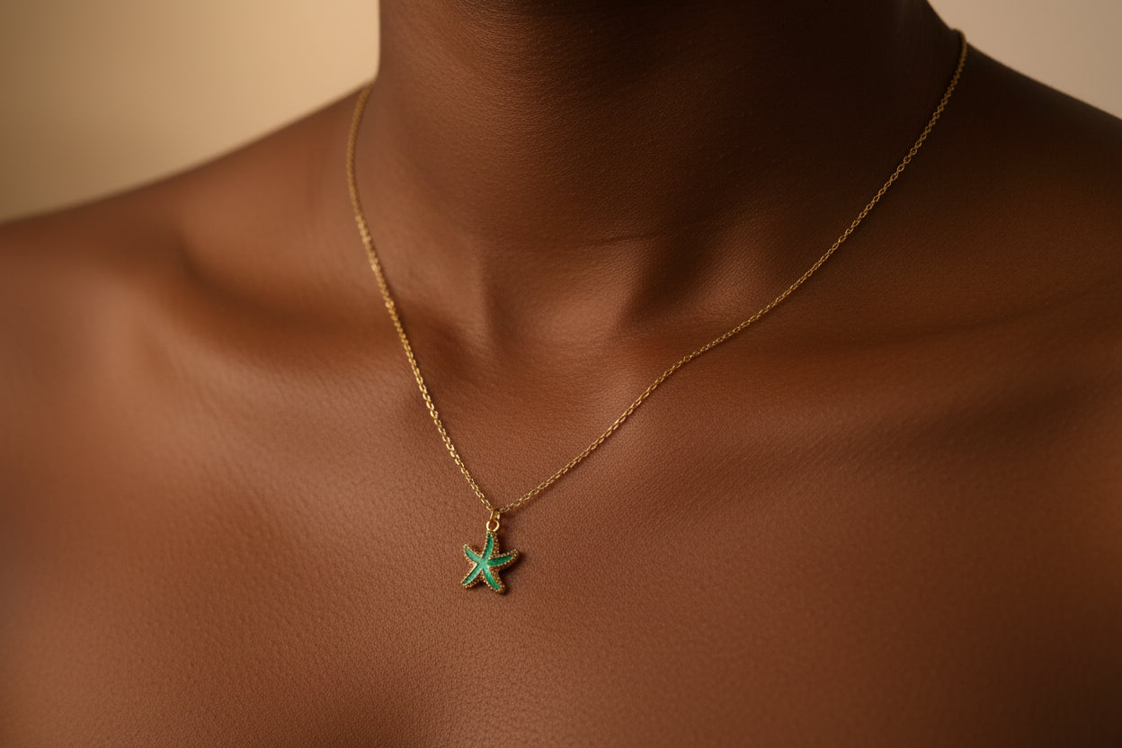 Seestern Halskette